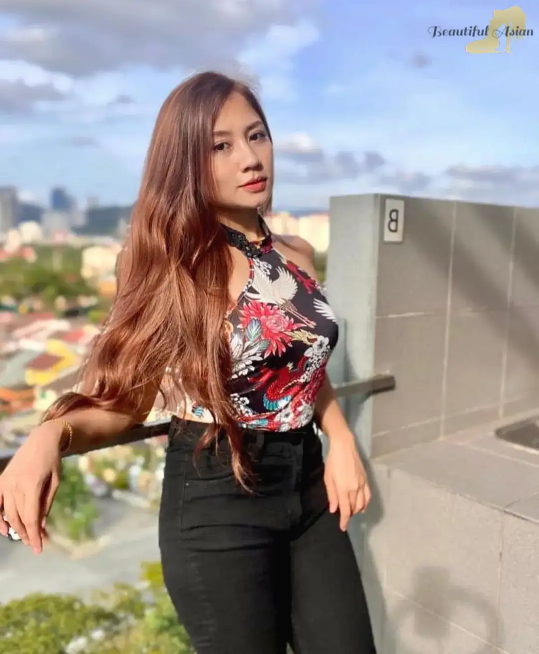 bewitching Malaysian women portrait