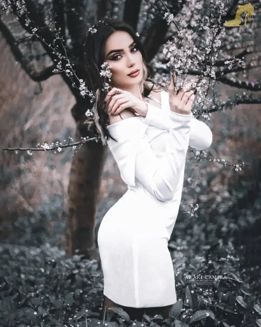 elegant Iranian woman image