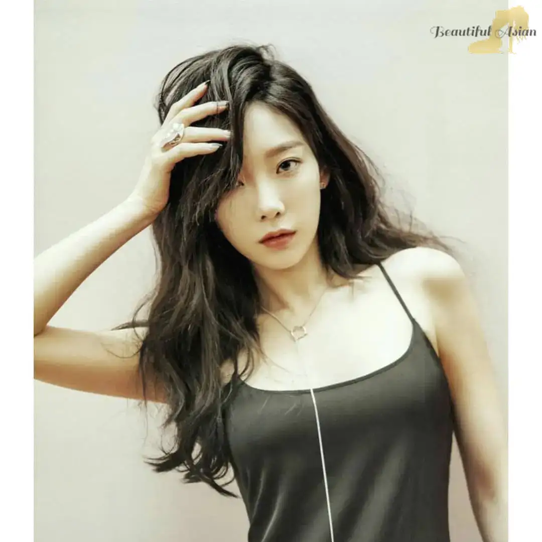 elegant Korean girl portrait