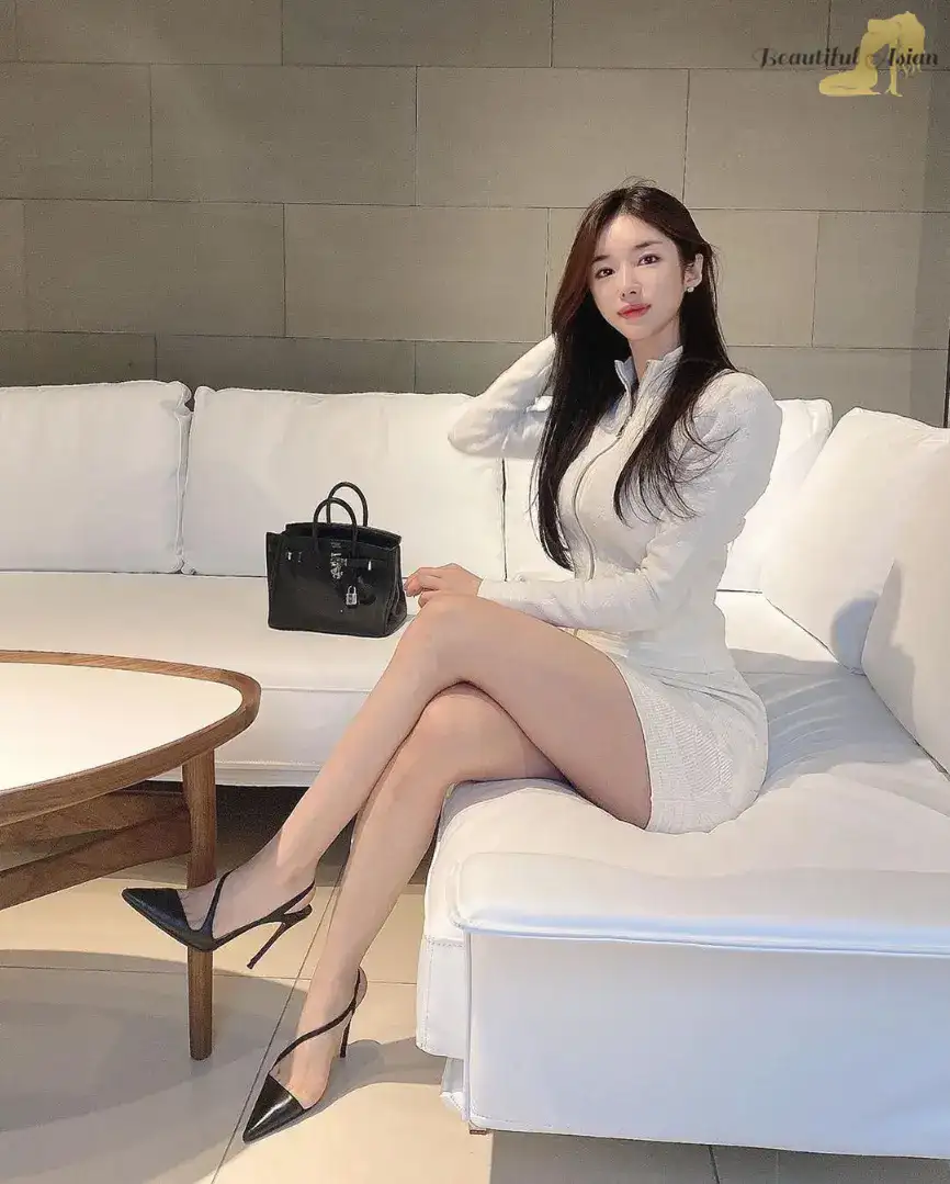 elegant girl from South Korea