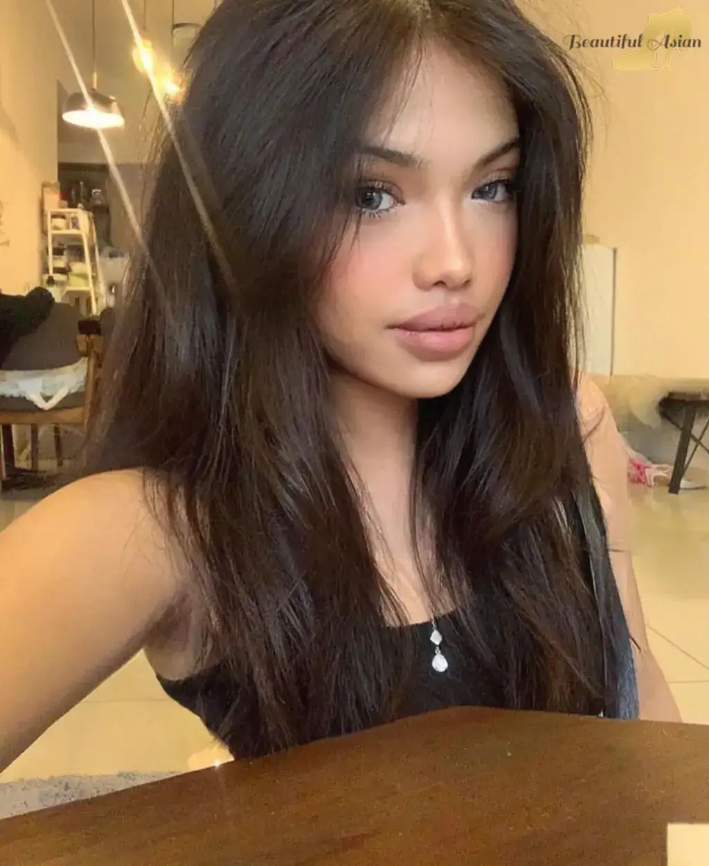 glamorous Malaysian female