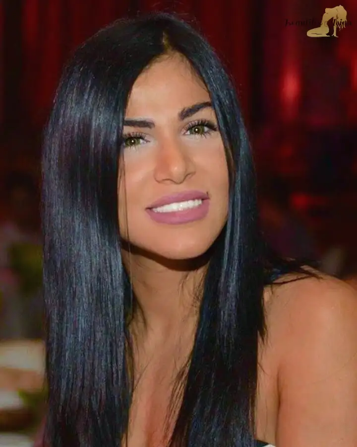 radiant Lebanese woman photo