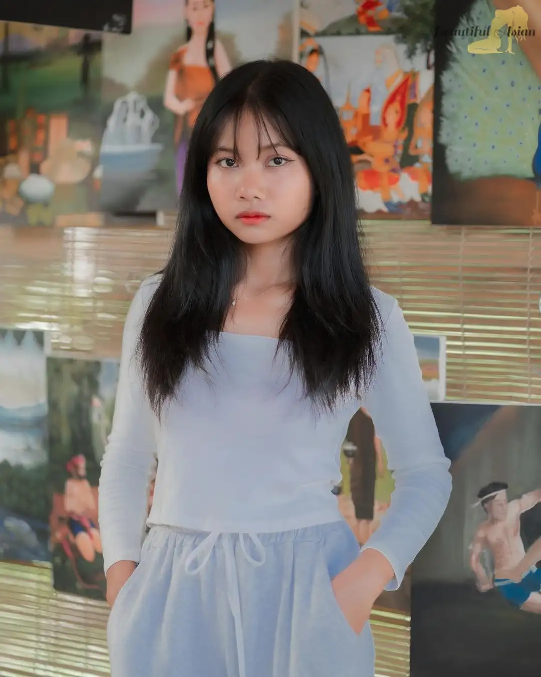 stunning Cambodian girl